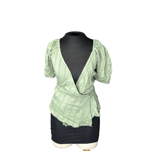 Old Navy Wrap-Style Short Sleeve Tops Set Of 3 S Lightweight & Feminine Design - Picture 6 of 15